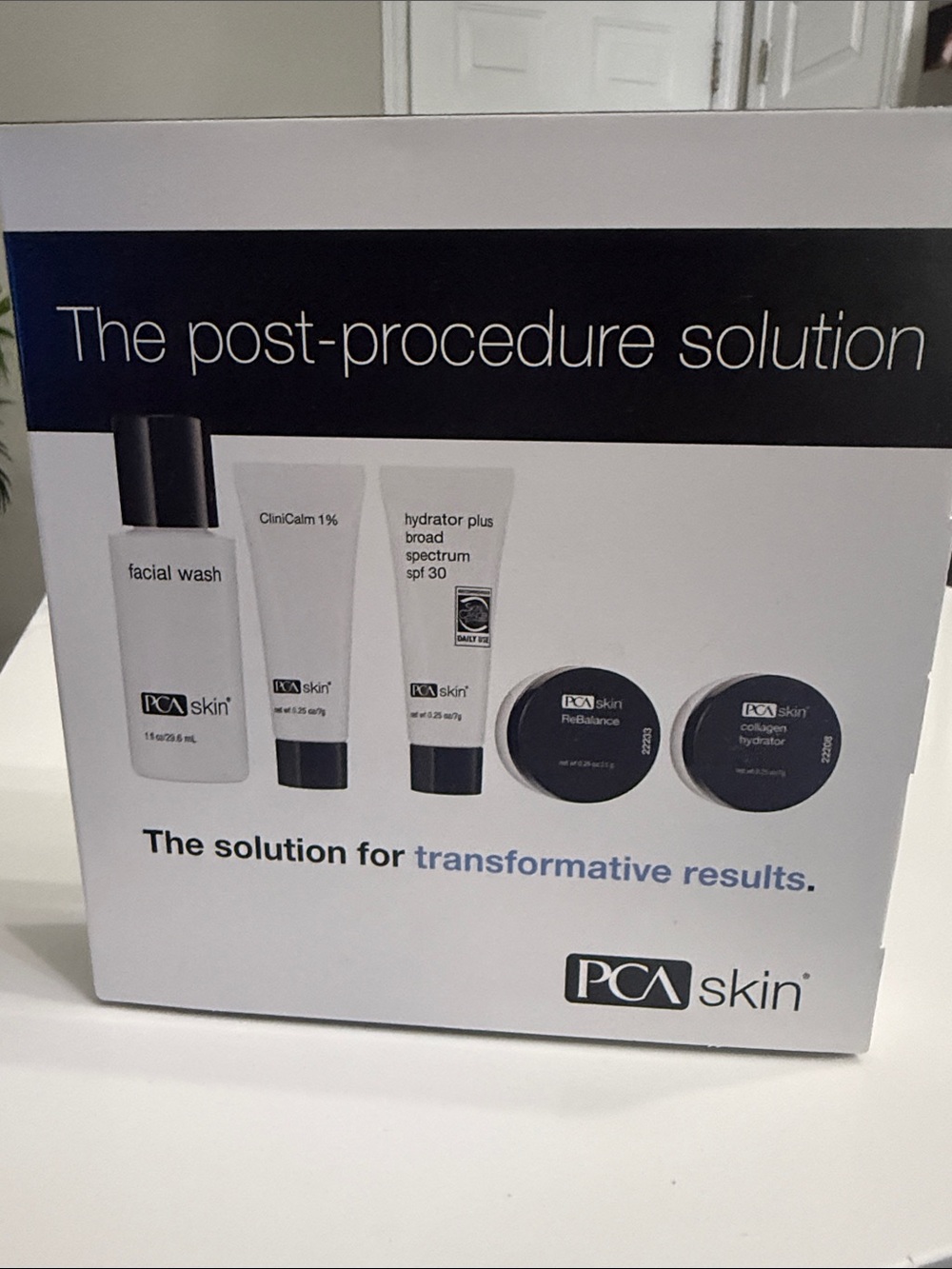 PCA Skin Post-Procedure Skincare Kit — White